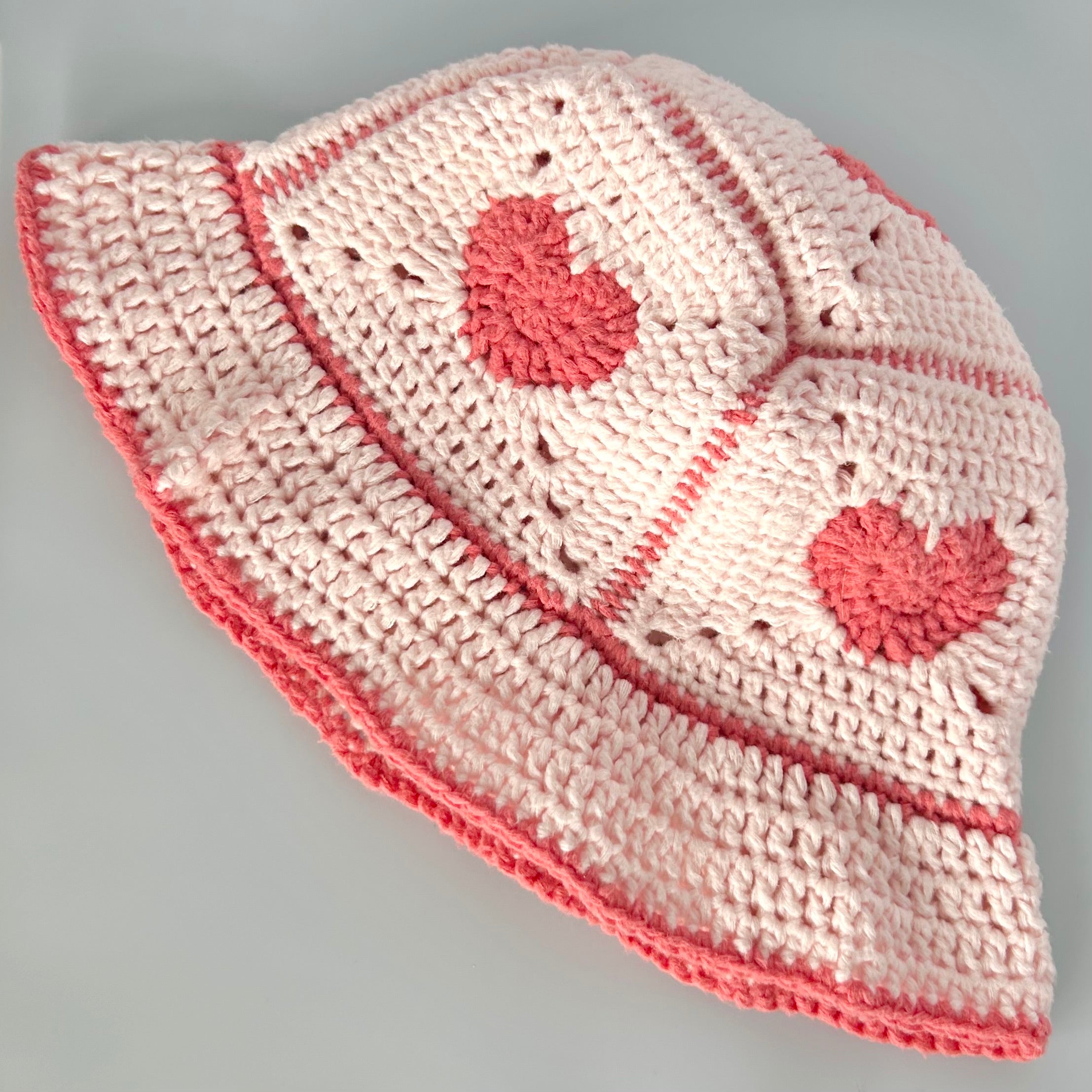 Heart Bucket Hat – Lunar Crochet Co.