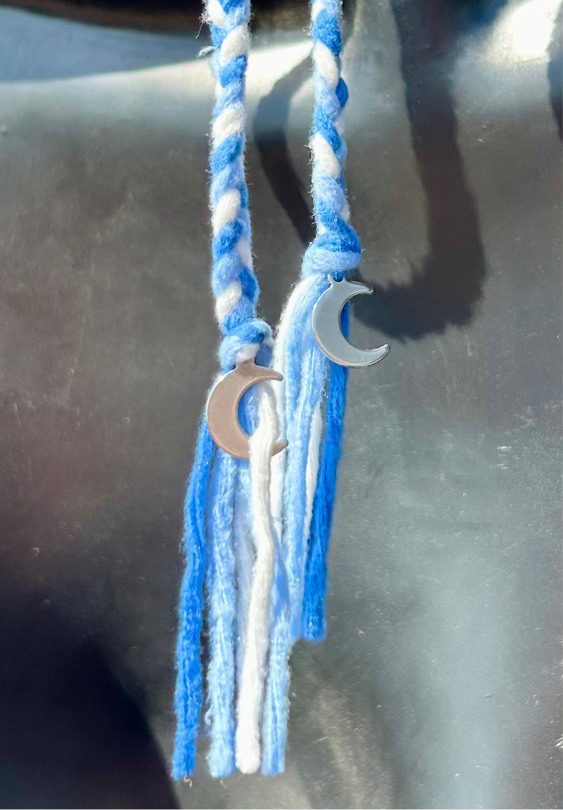 Evil Eye Bandana Top - White