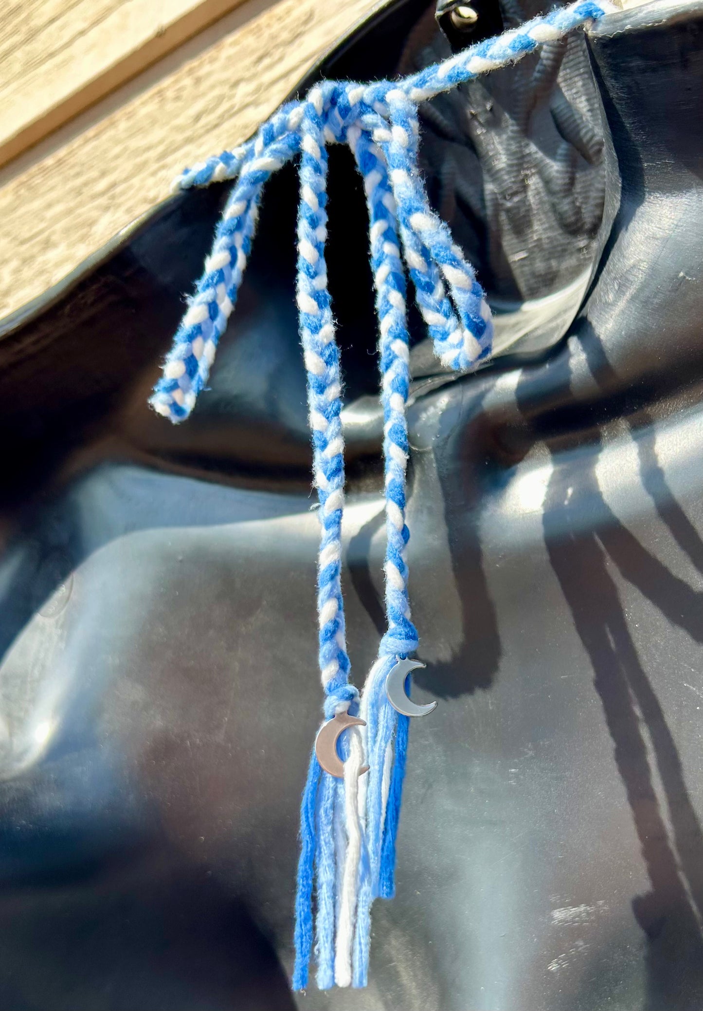 Evil Eye Bandana Top - White